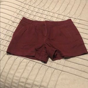 Maroon shorts